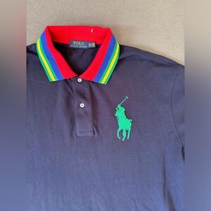 Polo Ralph Lauren Multicolor Big Pony Men’s Polo Shirt‎ Size XLT